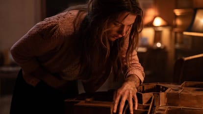 Heretic Movie Review by Pankaj Shukla Scott Beck Bryan Woods Hugh Grant Sophie Thatcher Chole East