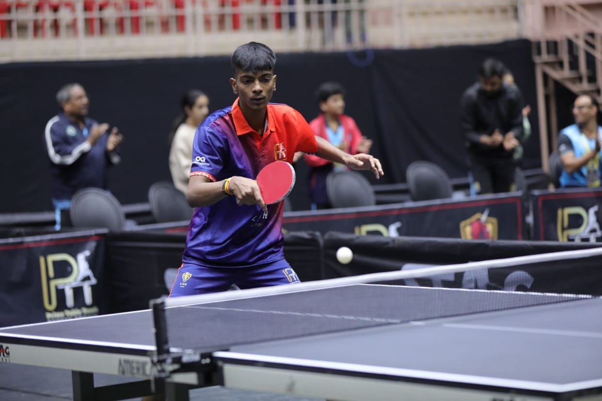 Indore: Table tennis league started with exciting matches, initial matches increased heartbeat of the players