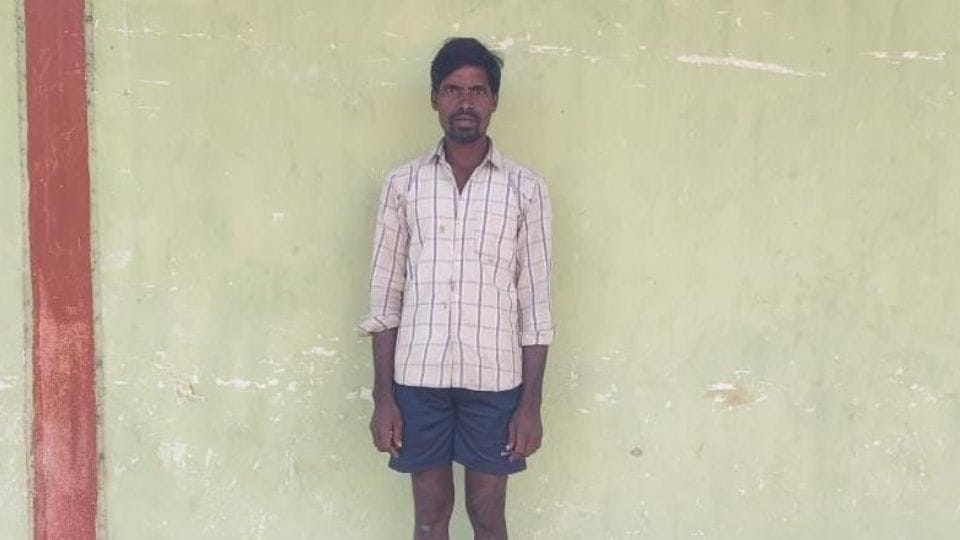 Naxalite arrested during area domination in Bijapur