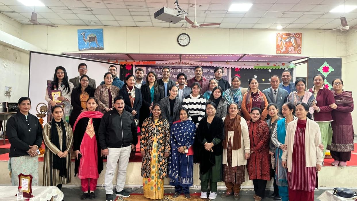 KVS Foundation Day: PM Shri Kendriya Vidyalaya celebrated 62nd Foundation Day in Jammu, students made presenta