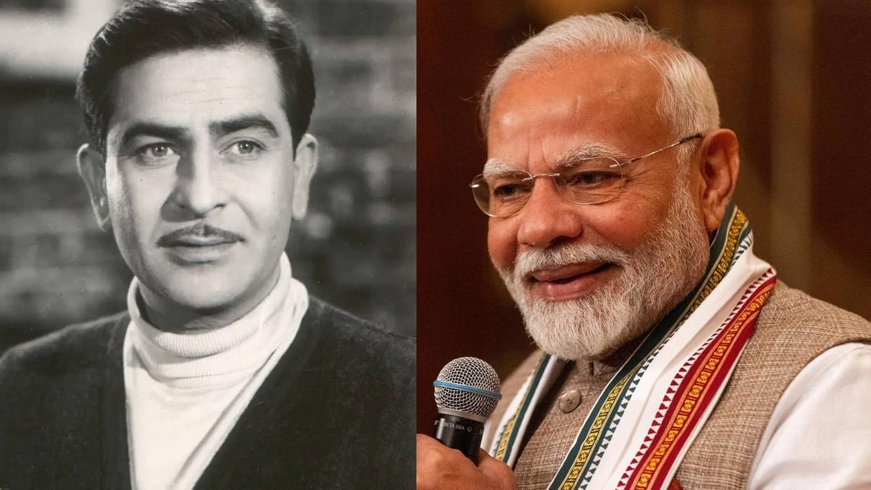 PM Modi pays tributes to actor filmmaker Raj Kapoor on his 100th birth anniversary calls him eternal showman