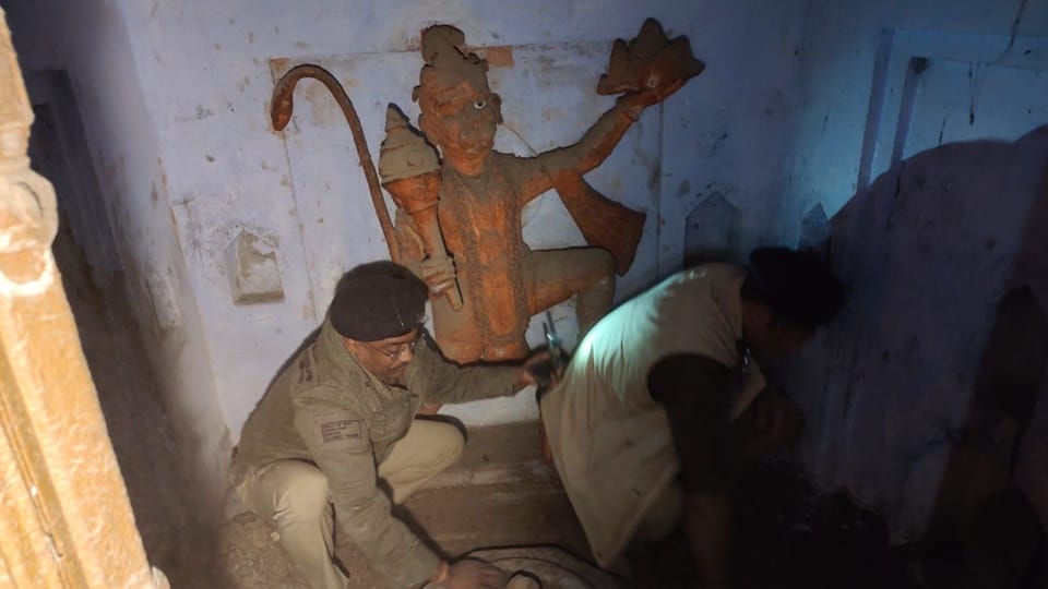 Sambhal Shiv Temple is surrounded by balconies of houses it was hidden amidst encroachment