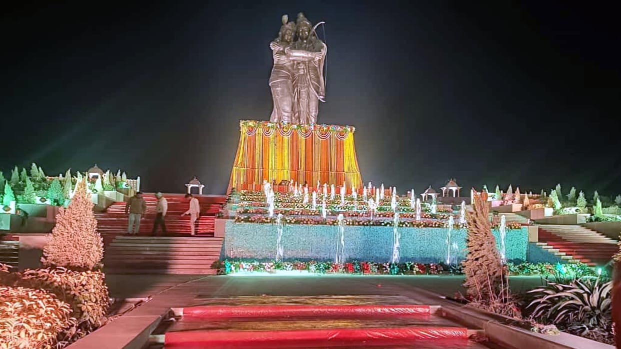 Shringverpur was beautified, Nishadraj Park is also special, from here Lord Shri Ram had crossed the Ganga