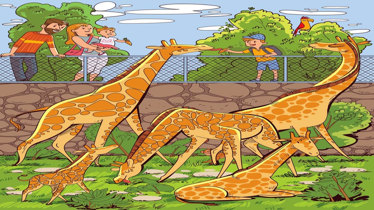 Optical Illusion Iq test Brain Test Can You Spot The Monkey in Image Within 8 Seconds puzzle quiz game