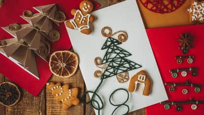 Christmas 2025 How to Make Greeting Cards For Christmas At Home Check simple and easy design ideas