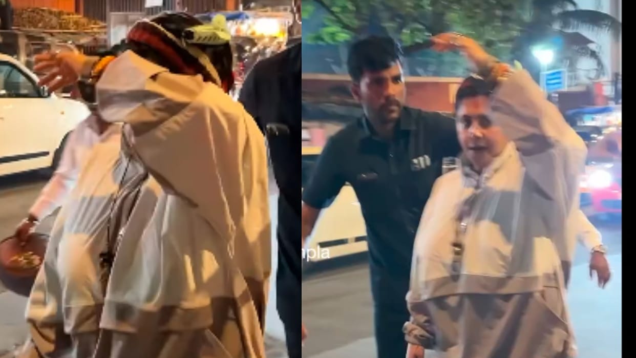 TV queen Ekta Kapoor spotted in Mumbai hide her face after seeing the paparazzi