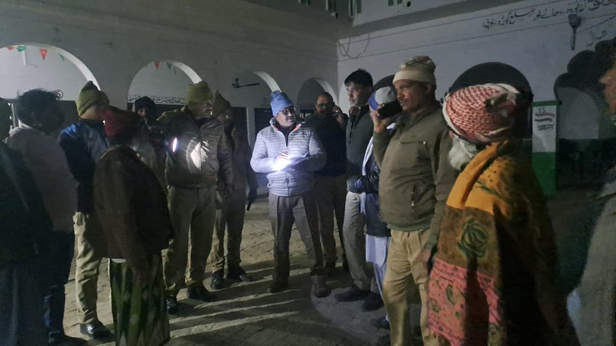 Haryana student dead body found hanging in madarsa in Gonda.