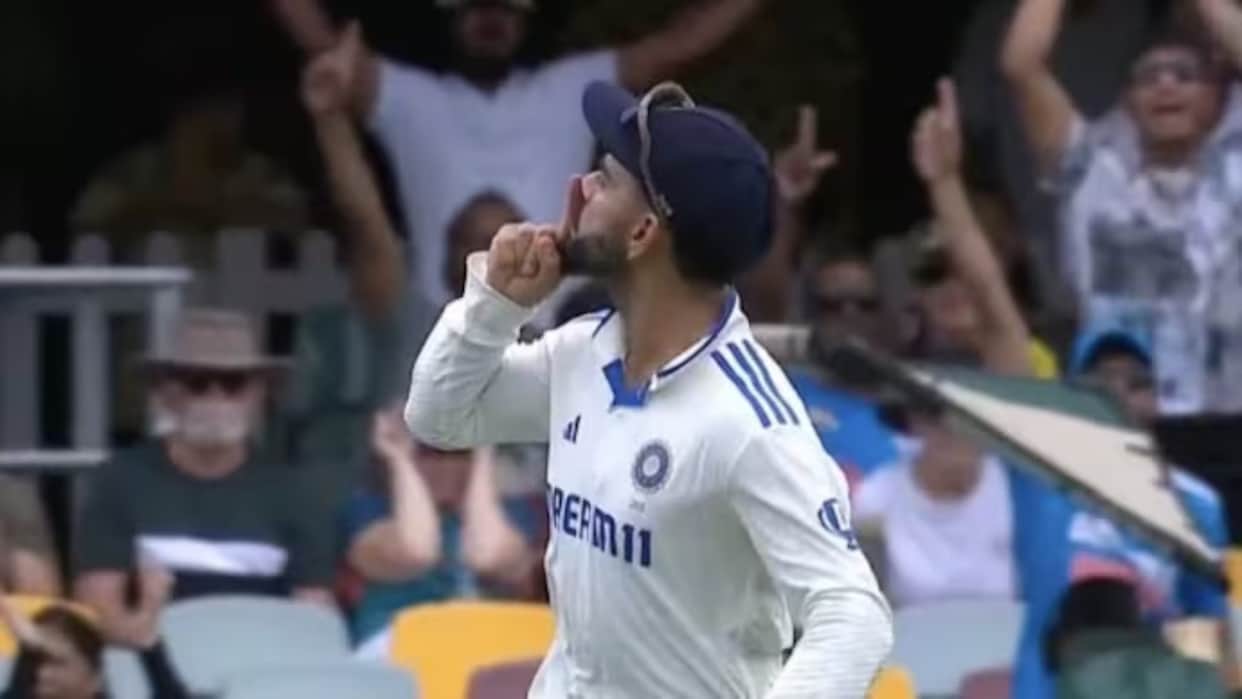 IND vs AUS: Kohli celebrated Labuschagne dismissal VIDEO, Australian fans stunned at Brisbane gabba