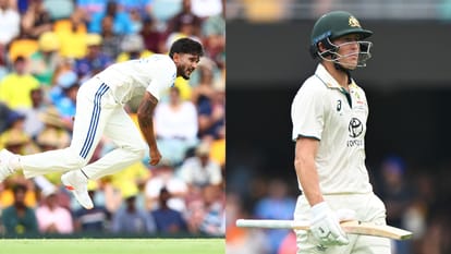 IND vs AUS 3rd Test: Labuschagne and Siraj face to face over changing stump bails, Watch video of the dispute