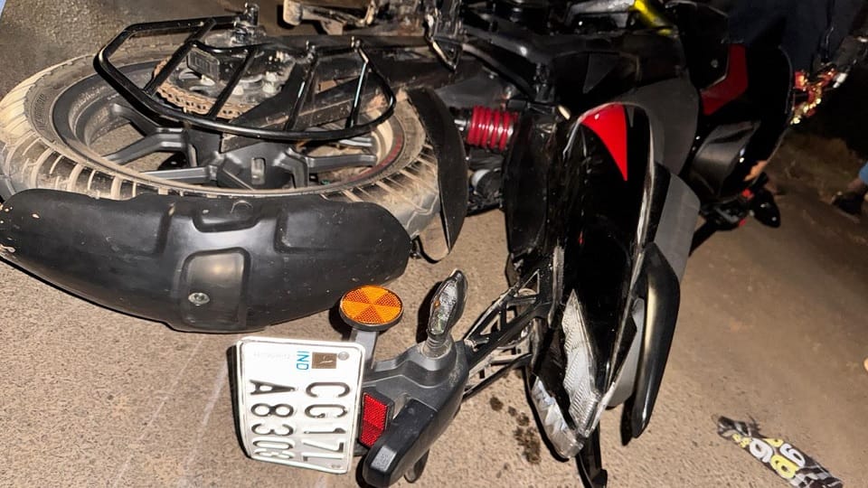 Truck collided with bike, one youth died in the accident