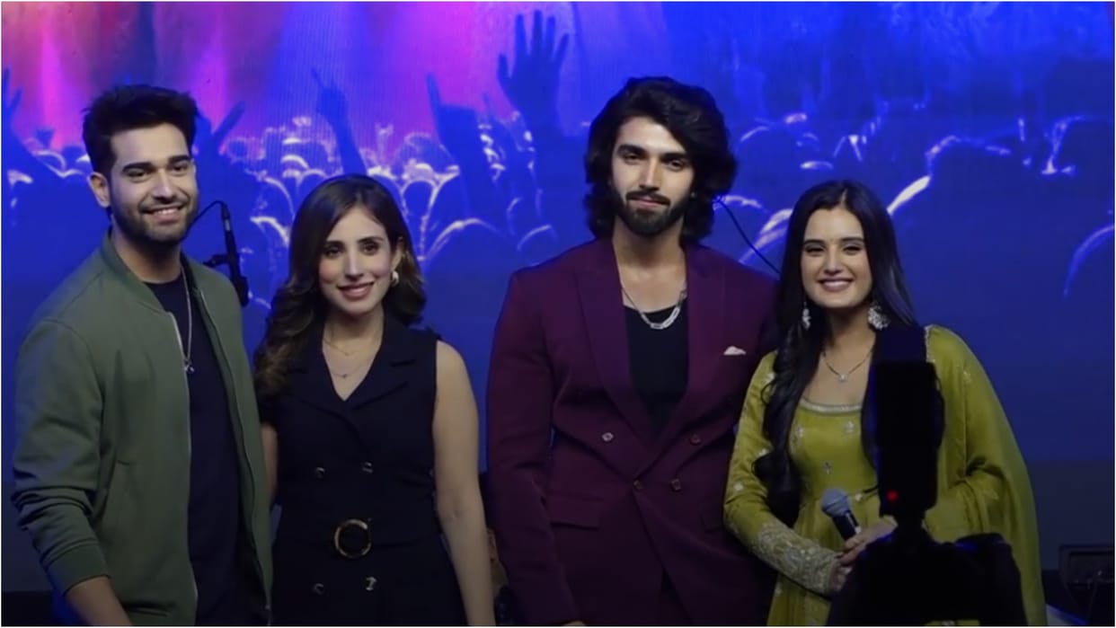 Jamai No 1 Jaane Anjaane Hum Mile cast Attends sa re ga ma pa concert Ayushi Khurana Bharat Simran Abhishek