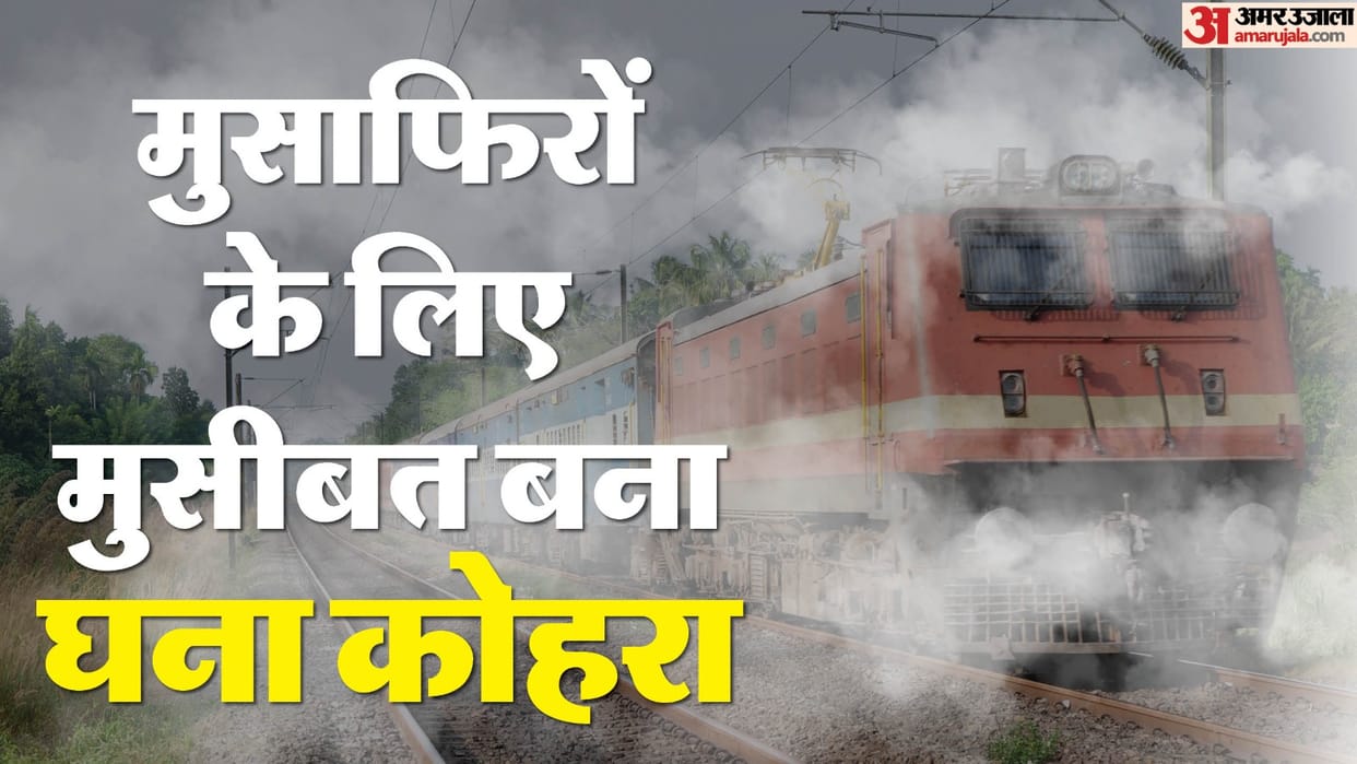 Impact of fog on traffic system many trains affected
