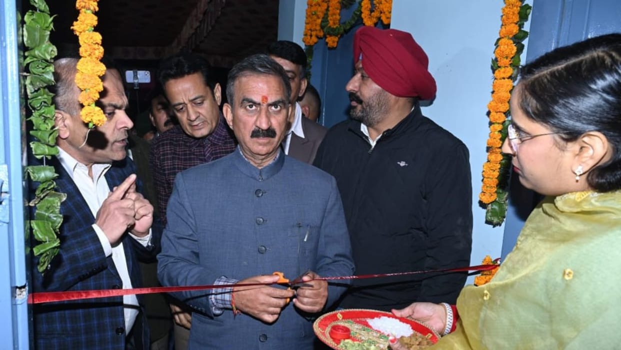Chief Minister Sukhu gave the gift of projects worth Rs 31 crore to Nalagarh assembly constituency