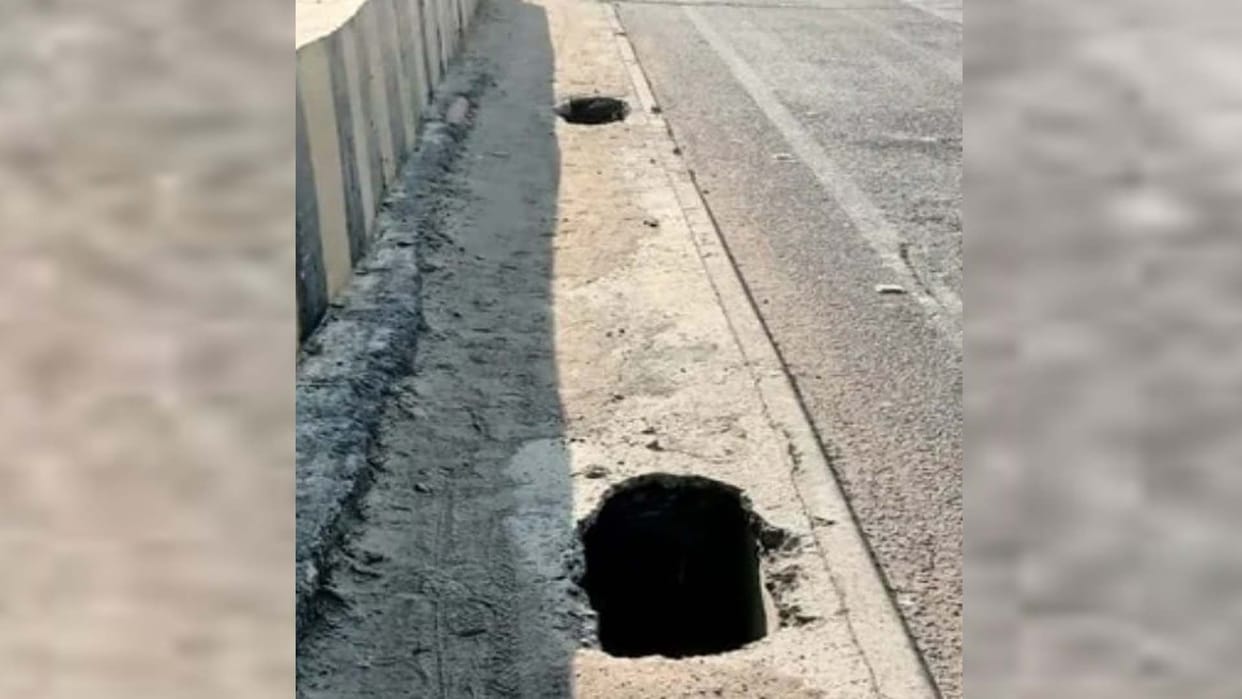 Shuklaganj: girl fell down from a pit in the slab of dilapidated culvert and was seriously injured