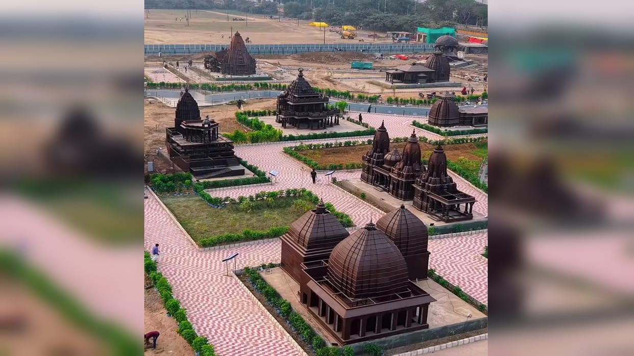 As soon as Shivalaya Park was inaugurated, 1300 people arrived first day, have darshan of Dwadash Jyotirlinga