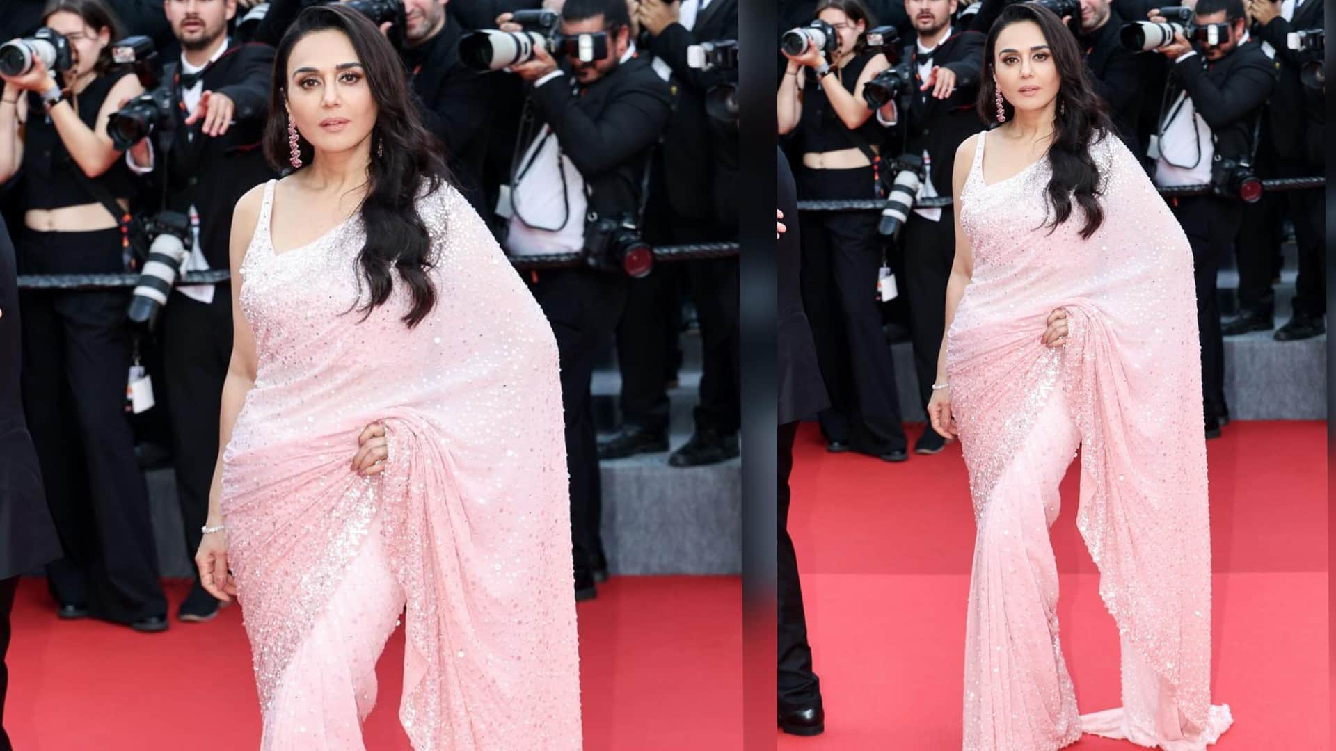 Year Ender 2024 Celebrities in Sequin Saree See Photos