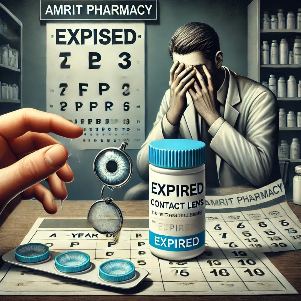 Amrit Pharmacy Responds After One Year to Expired Lenses Complaint, Issues Threats Using Union Minister's Name