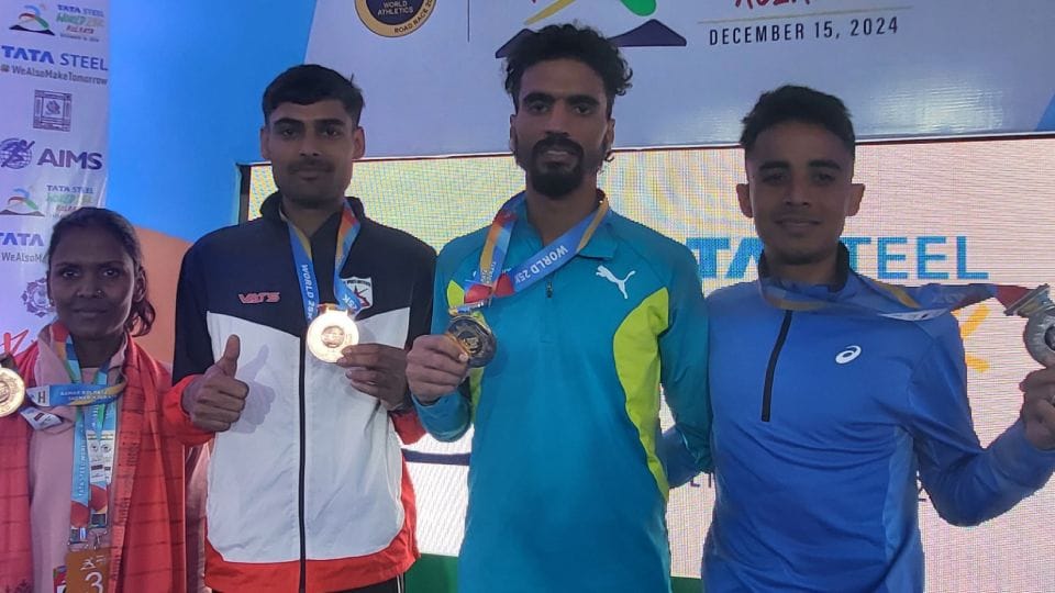 UP Gulveer Singh first in Tata Steel World 25K men and women race