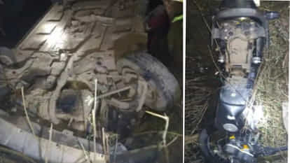 Bhopal News: Three people including two brothers were crushed by a speeding car