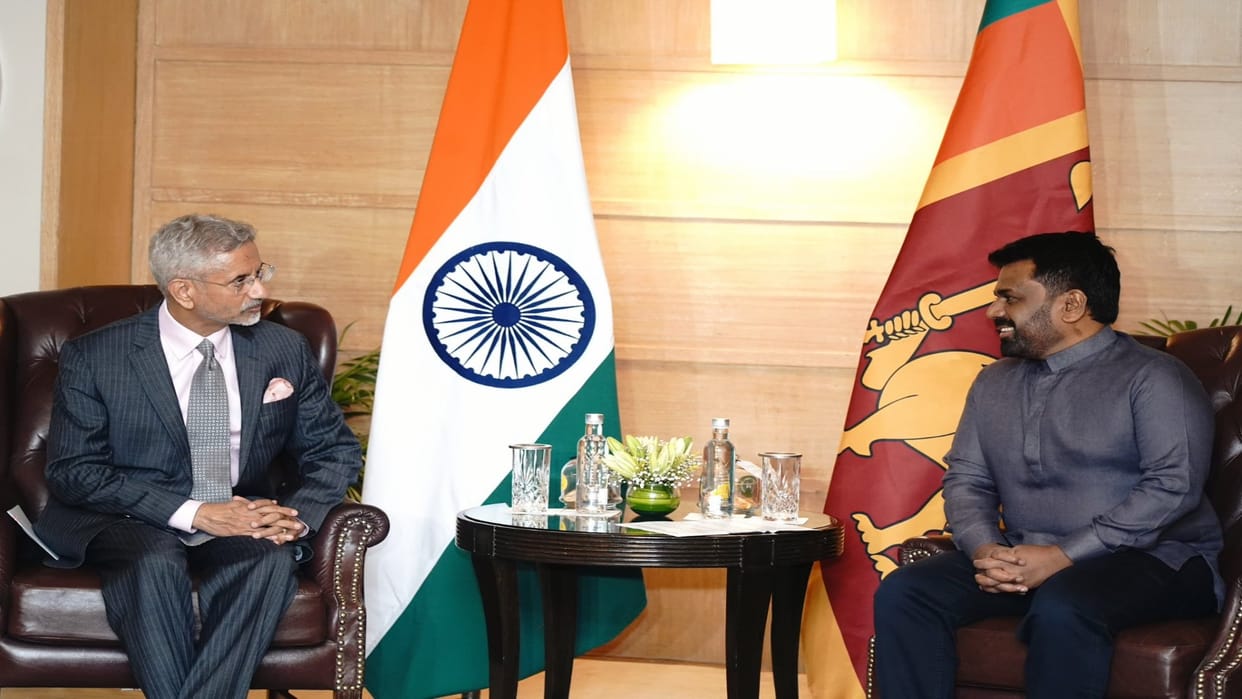 Sri Lanka key to Indias Neighborhood First policy SAGAR Outlook EAM Jaishankar meeting President Dissanayake