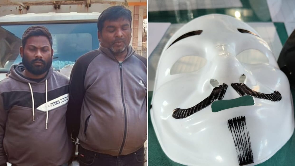 Thieves made teacher YouTube wearing masks 50 FIR registered in police stations Gangster charges