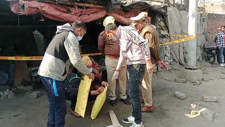 रामपुर में डबल मर्डर: हाईवे पर मिस्त्री और चौकीदार की पीट-पीटकर हत्या, दो मीटर की दूरी पर मिले शव