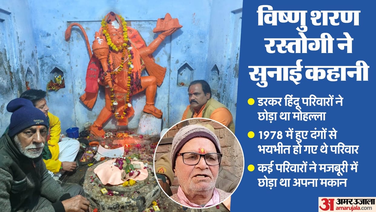 Sambhal Shiv Mandir riots of 1978 were terrifying that why the temple was locked 46 years ago