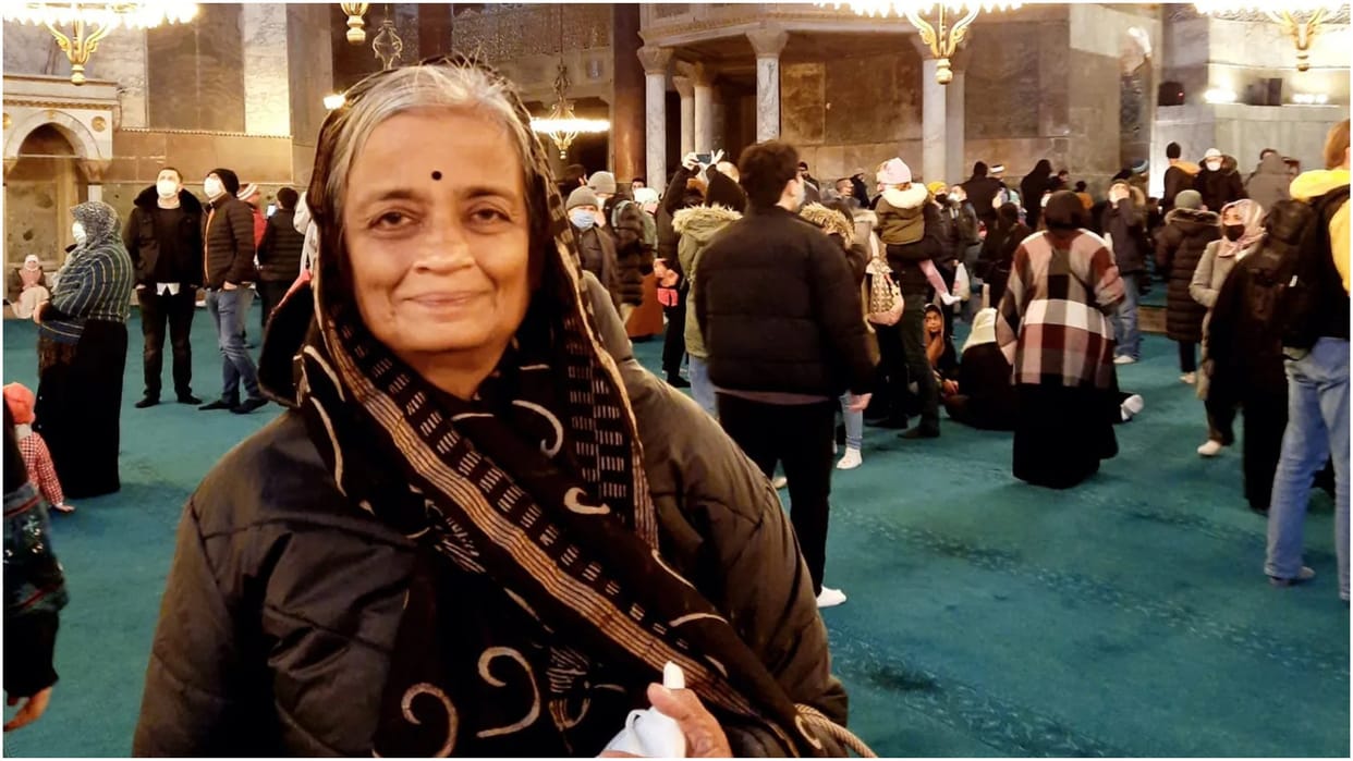 Retired biochemistry teacher First Solo Trip Abroad At 60 And Now Cover 30 Countries