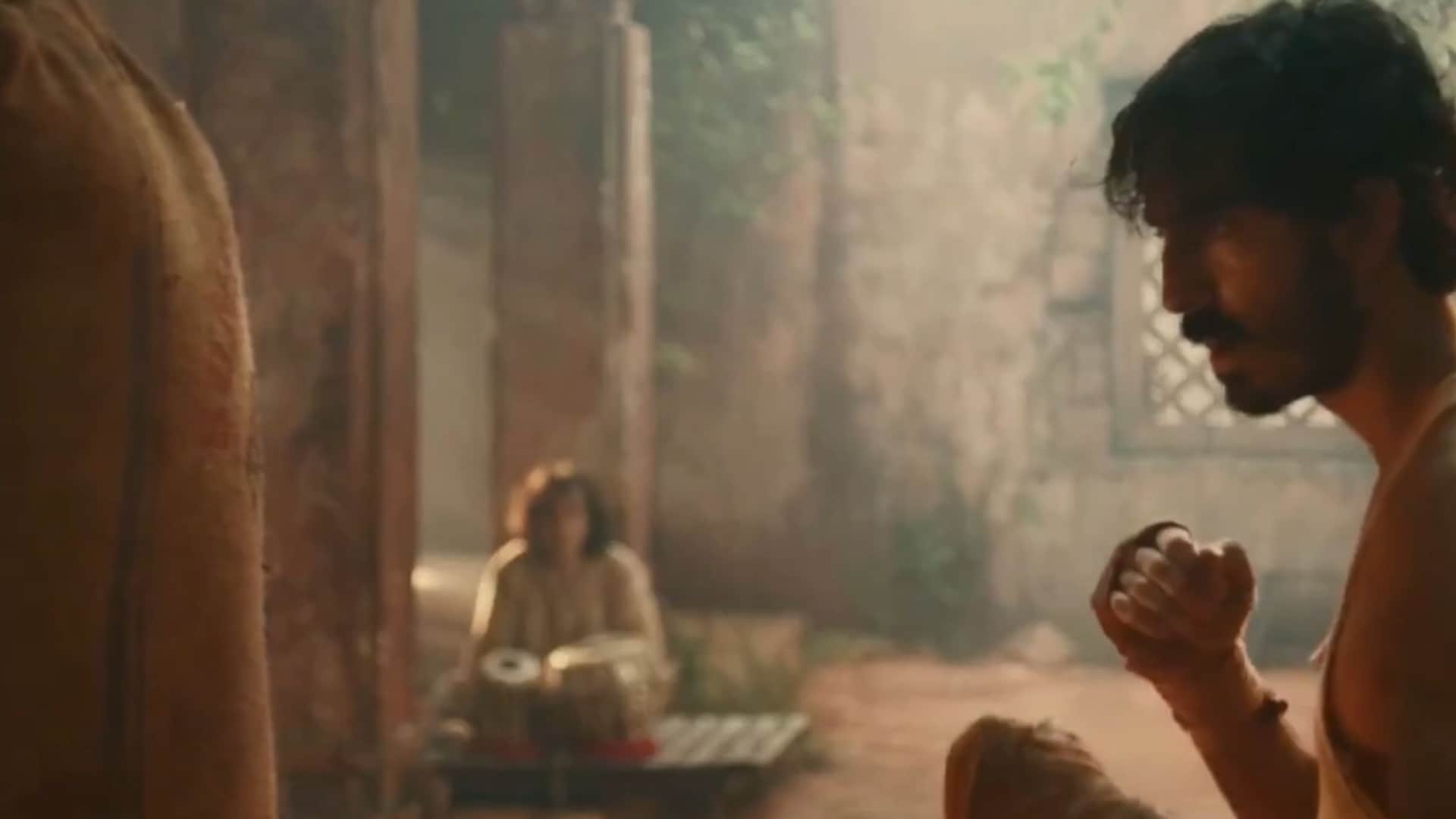 Zakir Hussain cameo playing Tabla in Dev Patel Sobhita Dhulipala Monkey Man goes Viral after his death at 73