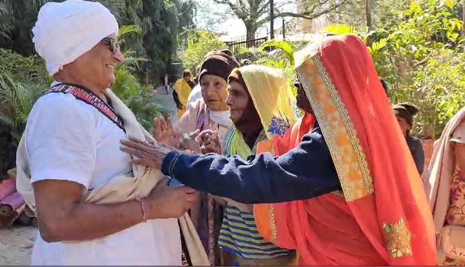 323 beggars were rescued and sent to Seva Dham