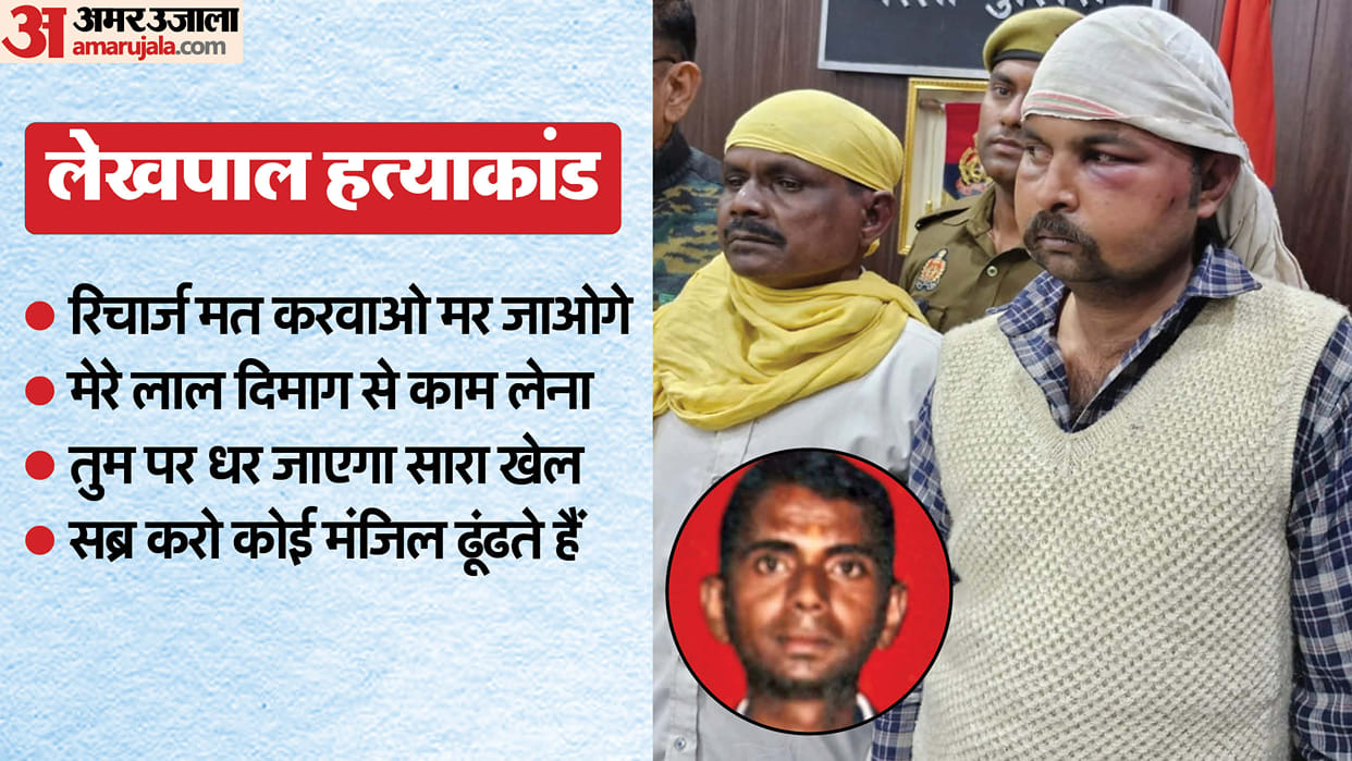 Bareilly lekhpal murder case Evidence shown through PPT two accused of Manish murder sent to jail