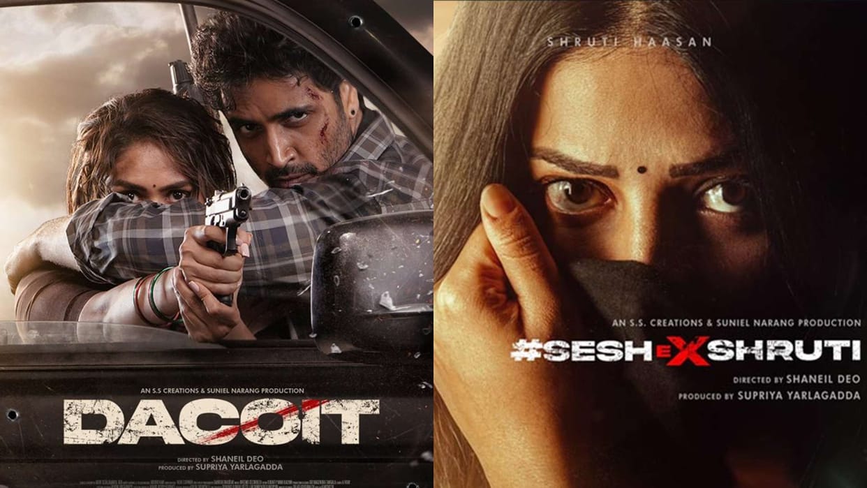Shruti Haasan quit Adivi Sesh Dacoit because of over involvement of co star mrunal replaced her