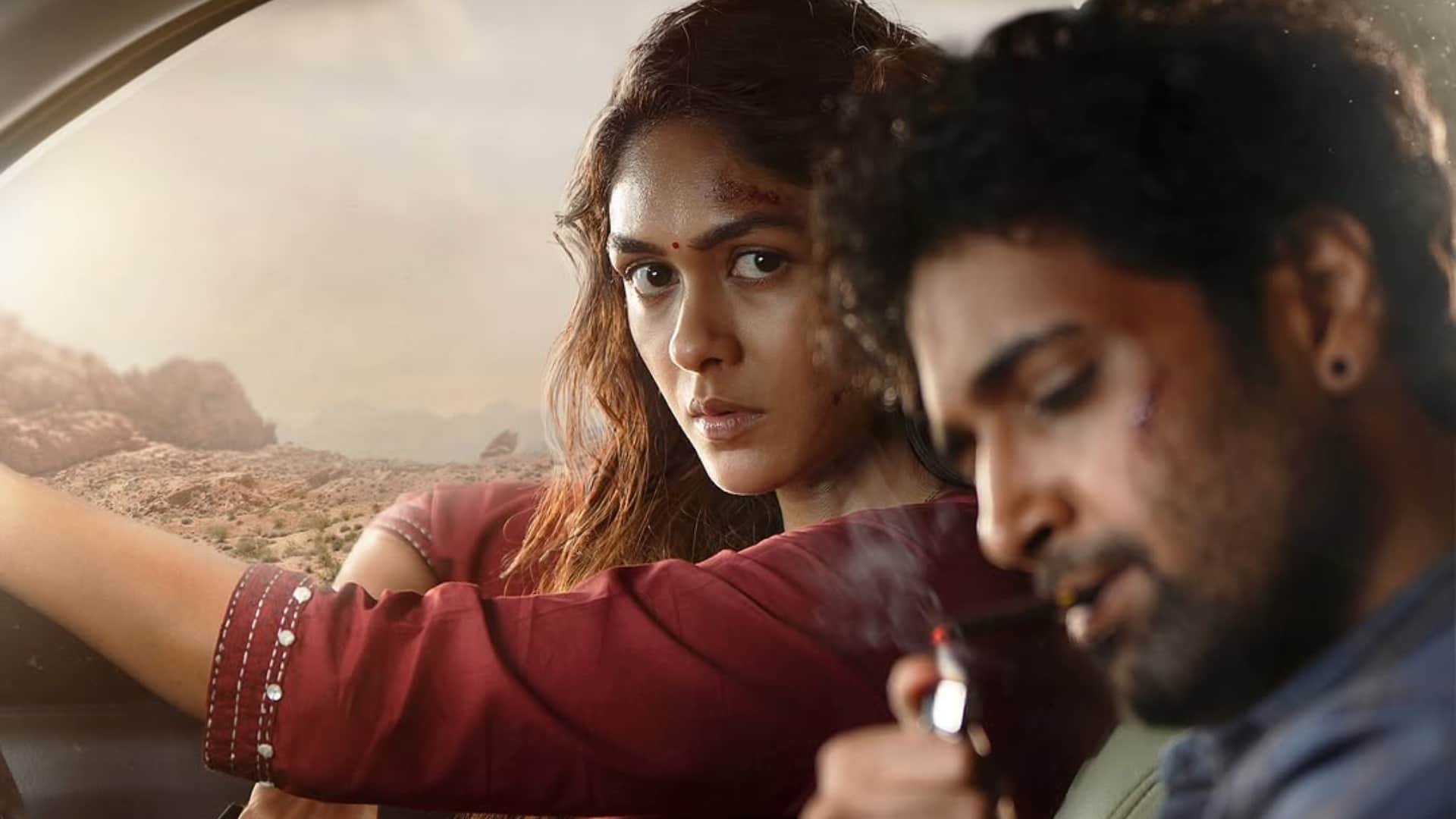 Mrunal Thakur shares Her Action Film Dacoit First Poster Opposite Adivi Sesh replaces Shruti Haasan