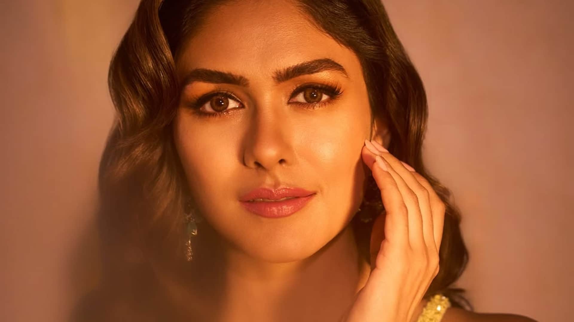 Mrunal Thakur shares Her Action Film Dacoit First Poster Opposite Adivi Sesh replaces Shruti Haasan
