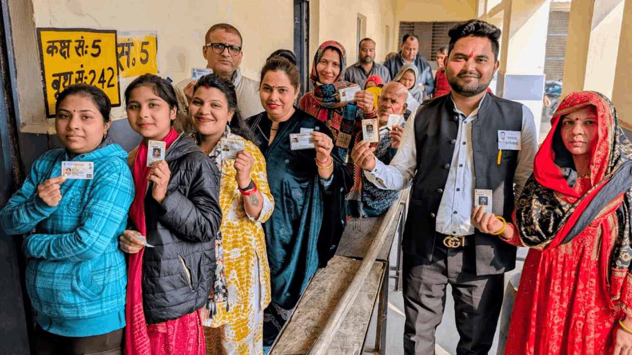 Voting for two municipal corporation seats in Ghaziabad