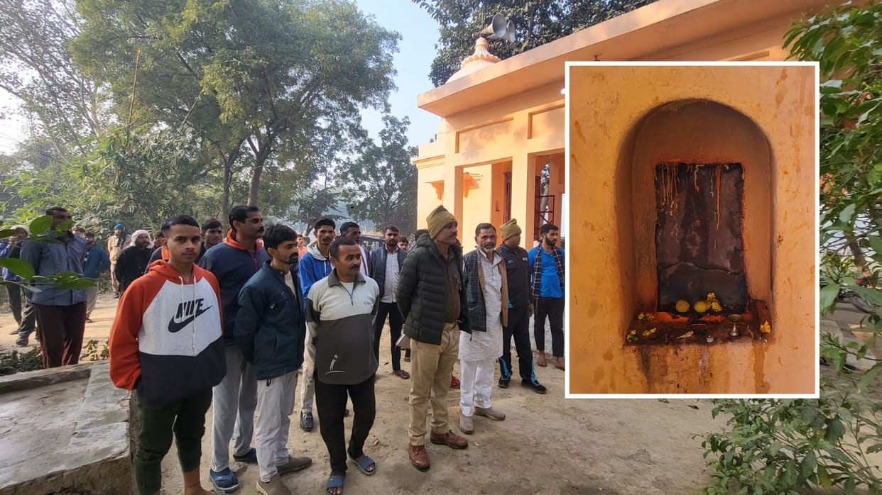 Hanuman idol stolen from 250 year old temple miscreants had first held priest hostage investigation started