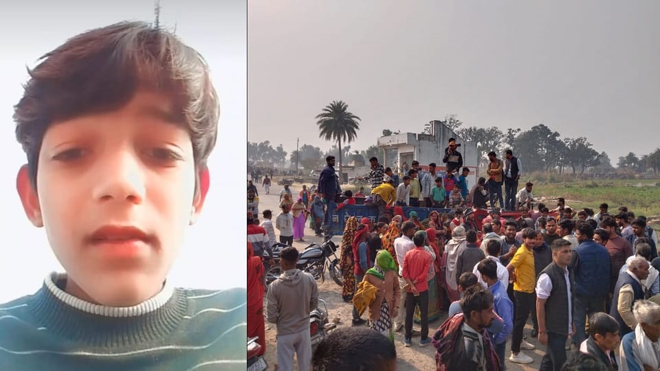 Tragic accident in Etah: Three teenagers crushed by school bus one dead two in critical condition