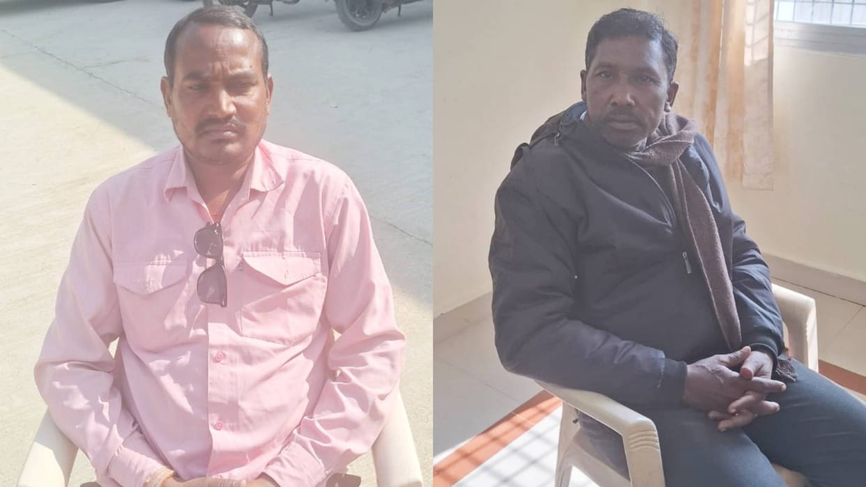 MP News Lokayukta took two big actions in Maihar JE arrested at one place and RI arrested at another place