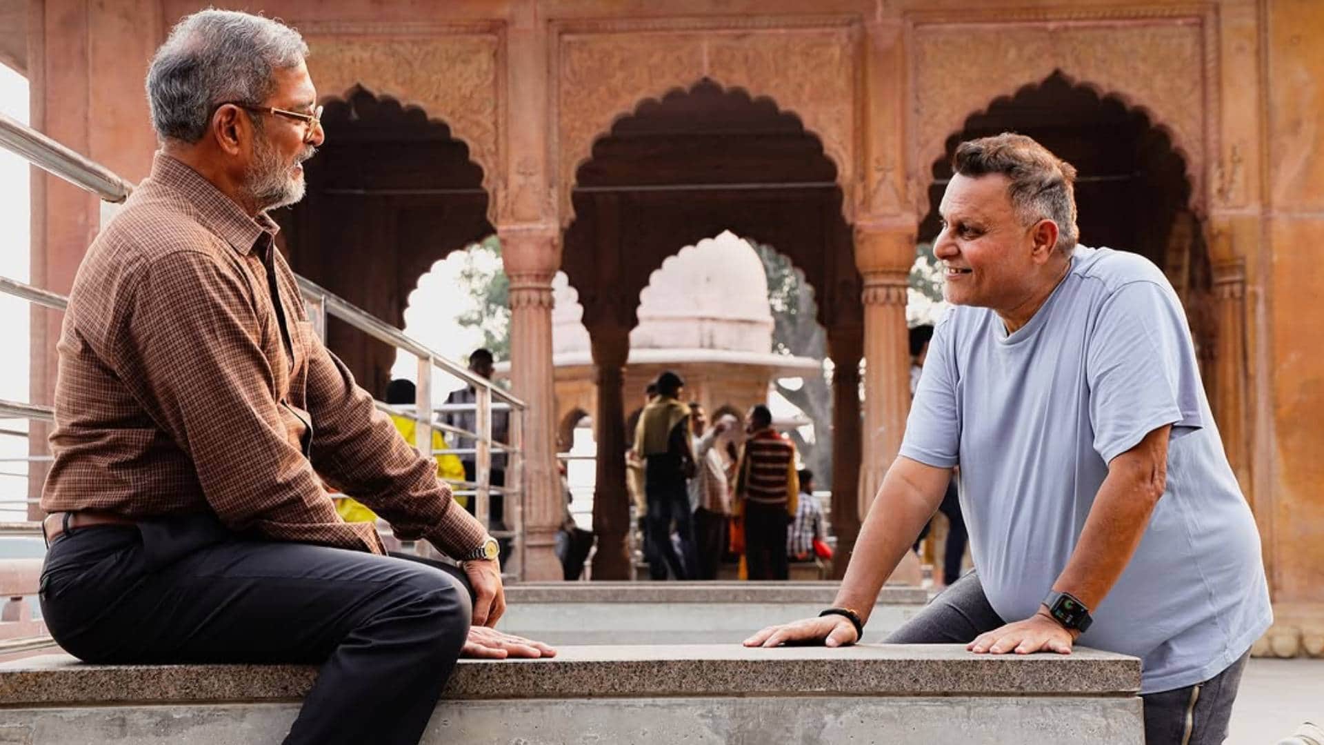 नाना पाटेकर के साथ अनिल शर्मा