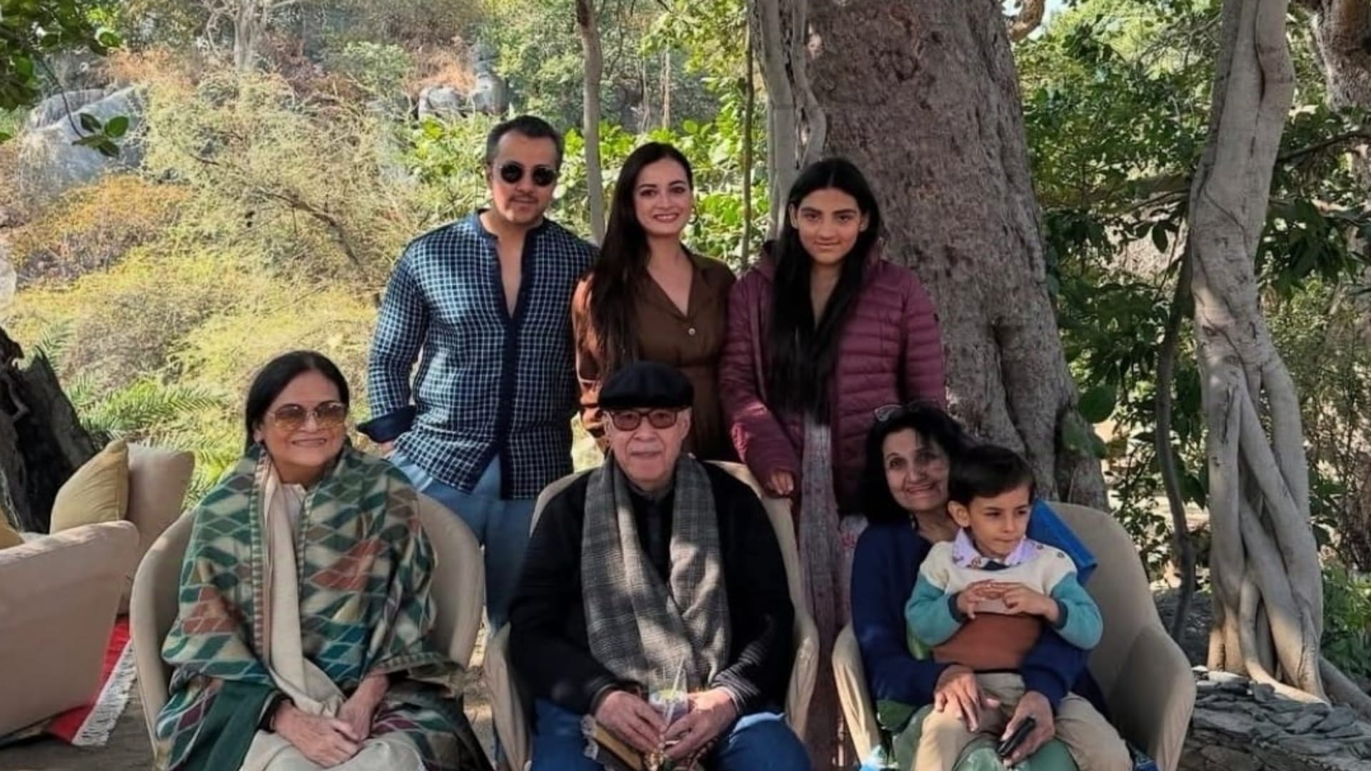 Udaipur News: Dia Mirza reached Udaipur to celebrate her birthday, enjoyed Aravali valleys with family
