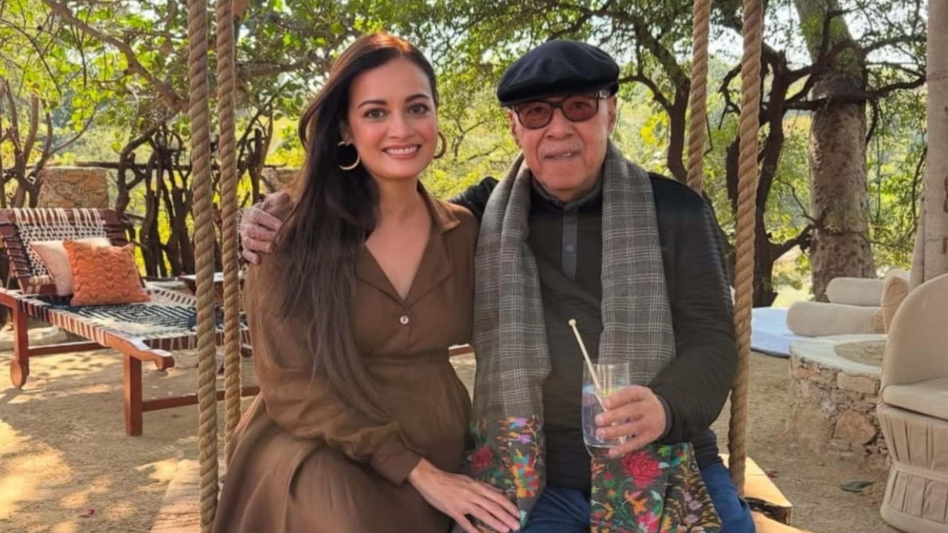 Udaipur News: Dia Mirza reached Udaipur to celebrate her birthday, enjoyed Aravali valleys with family