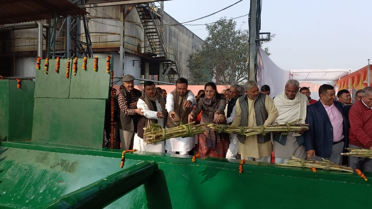 69th crushing season inaugurated at Rohtak's Bhali Anandpur cooperative sugar mill