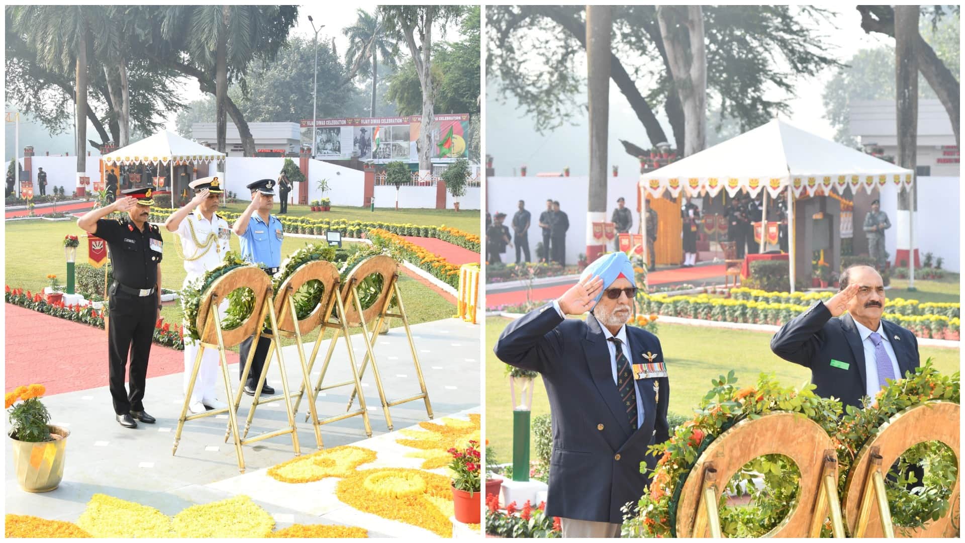 Vijay Diwas: Martyrs were remembered freedom fighters also participated CM Mamata Banerjee sing a song