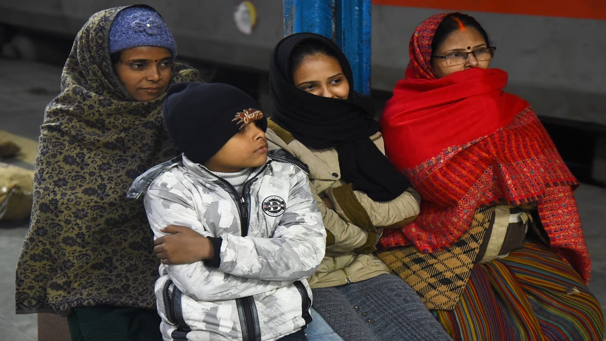Cold wave started a week ago chill will continue till March 2025