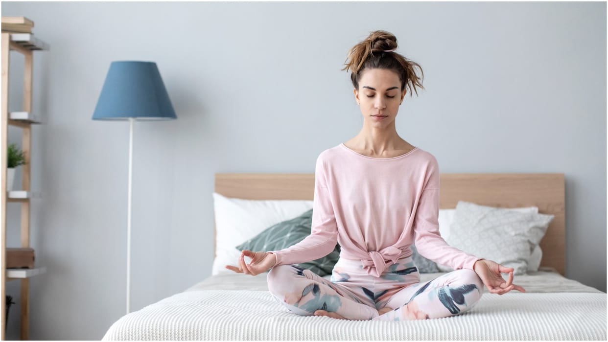 Night Yoga Routine For Deep Sleep Yoga Tips in Summer