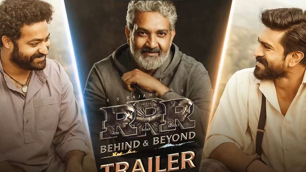 Ram Charan Admits He Felt Jealous Of Jr NTR While Filming A Scene In RRR documentary rajamouli film