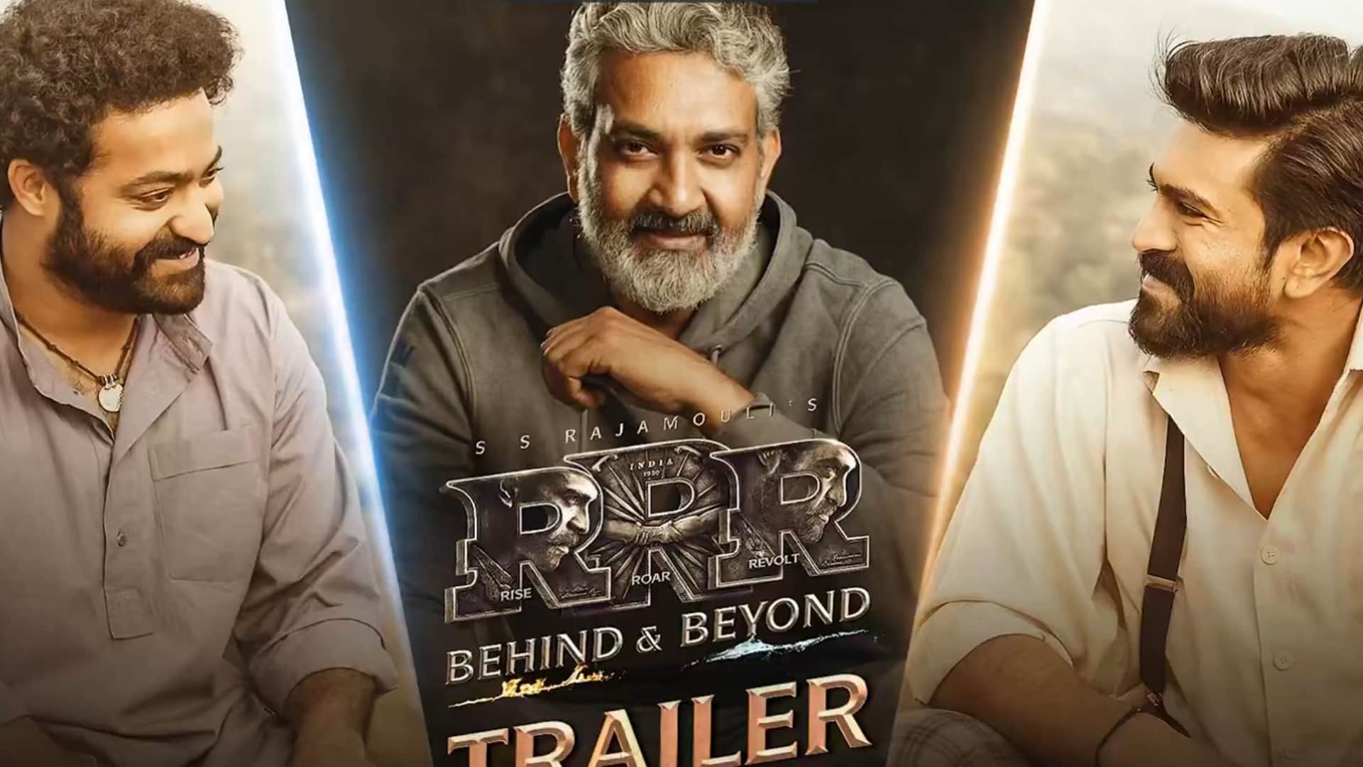 Ram Charan Admits He Felt Jealous Of Jr NTR While Filming A Scene In RRR documentary rajamouli film