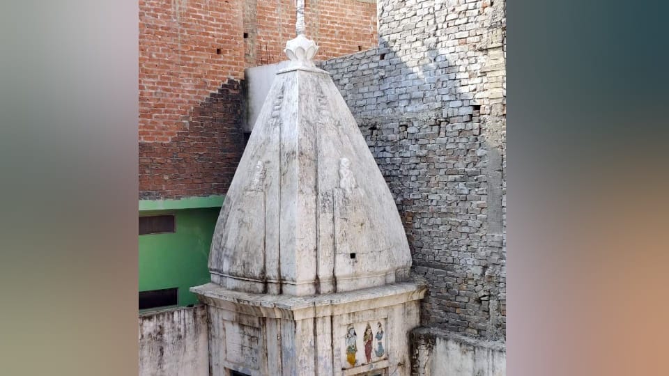 Another temple in Sambhal A 152-year-old ruined temple was also found in Laxmanganj of Sambhal