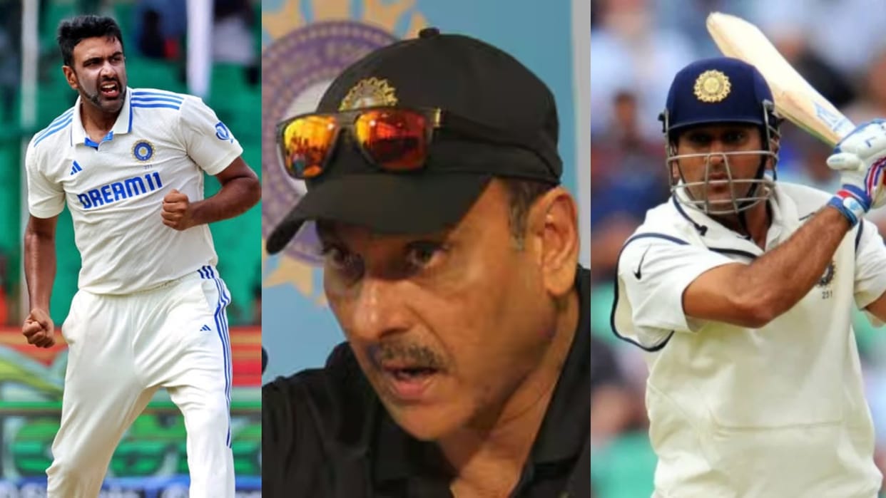 ravi shastri recalls ms dhoni retirement on ravichandran ashwin retirement shares story video