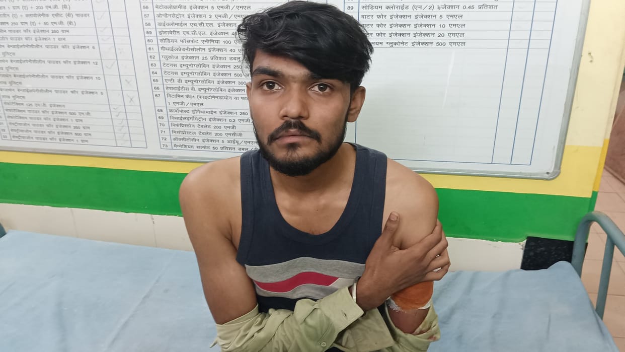 Bihar News: Panic due to shooting of a youth in broad daylight in Munger, police negligence exposed
